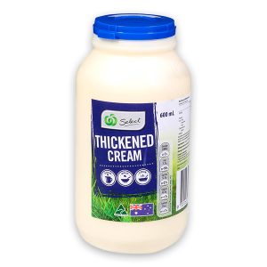 THICKENED CREAM MILK