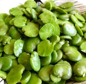 Peeling Broad Bean